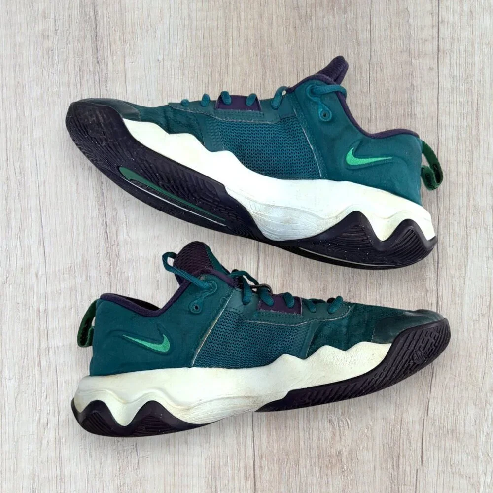 Nike Giannis DZ7533-301 Immortality 2 Basketball Shoes Green Teal Black Mens 8.5